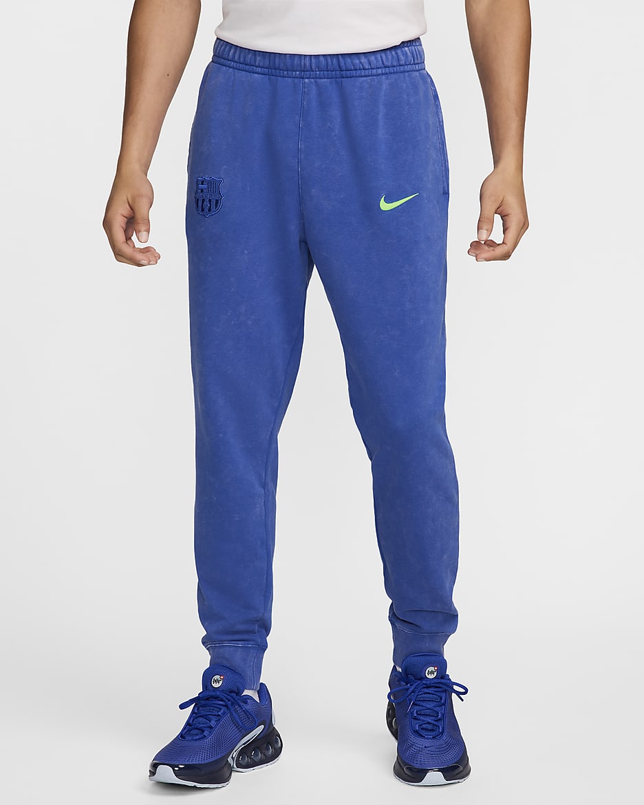 Nike FC Barcelona French Terry Jogger Pants outlet - Obsidian